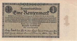 1 Rentenmark 1923